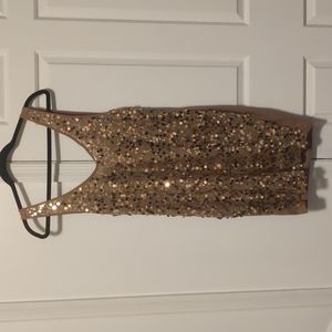 Golden Sequin 🎉🥳 party dress
